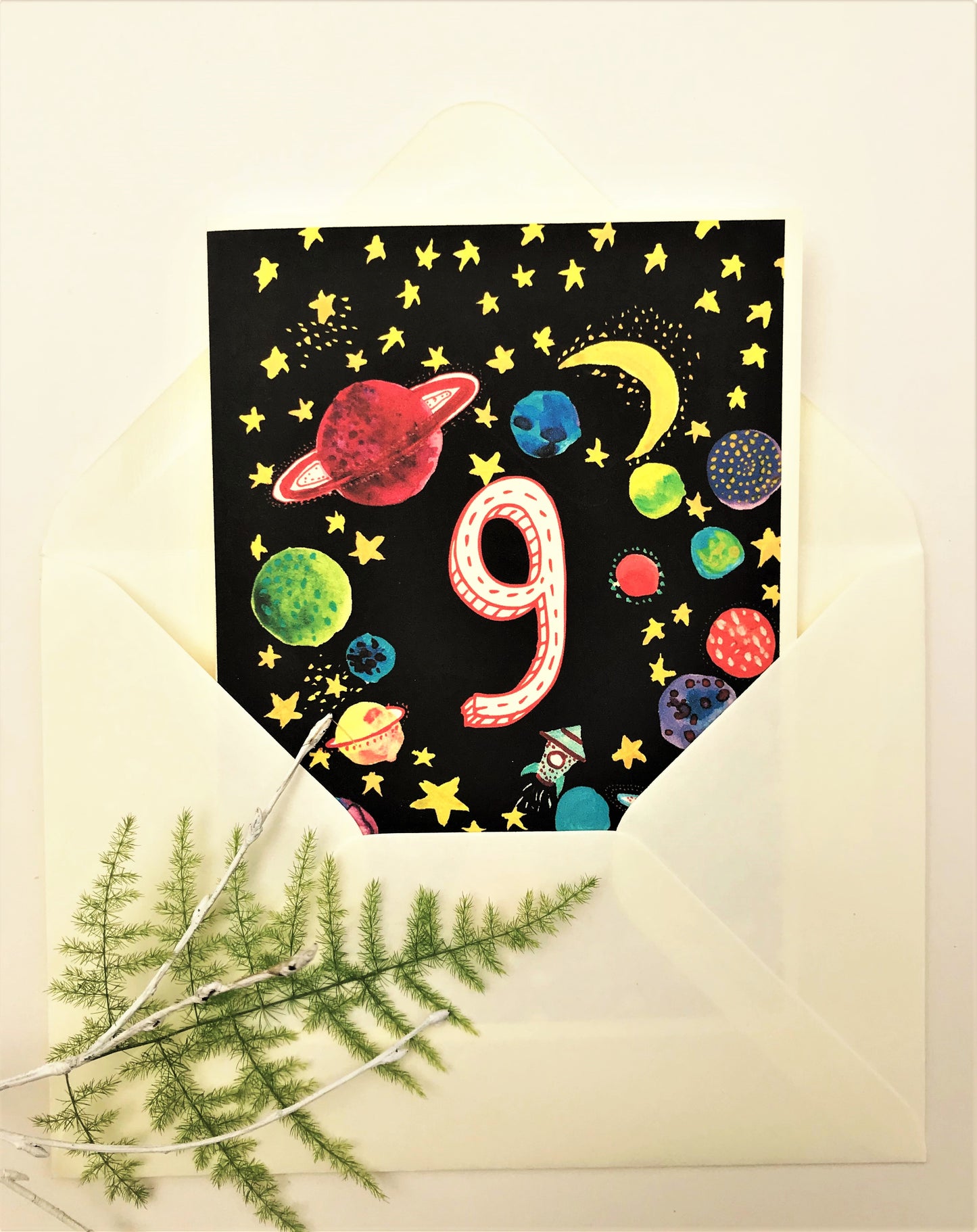 Age 9 - Greetings Card