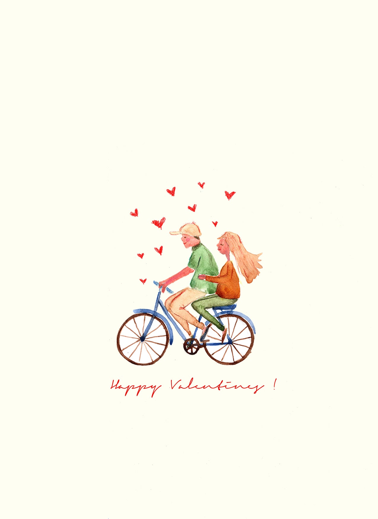 Bike Love - Greetings Card
