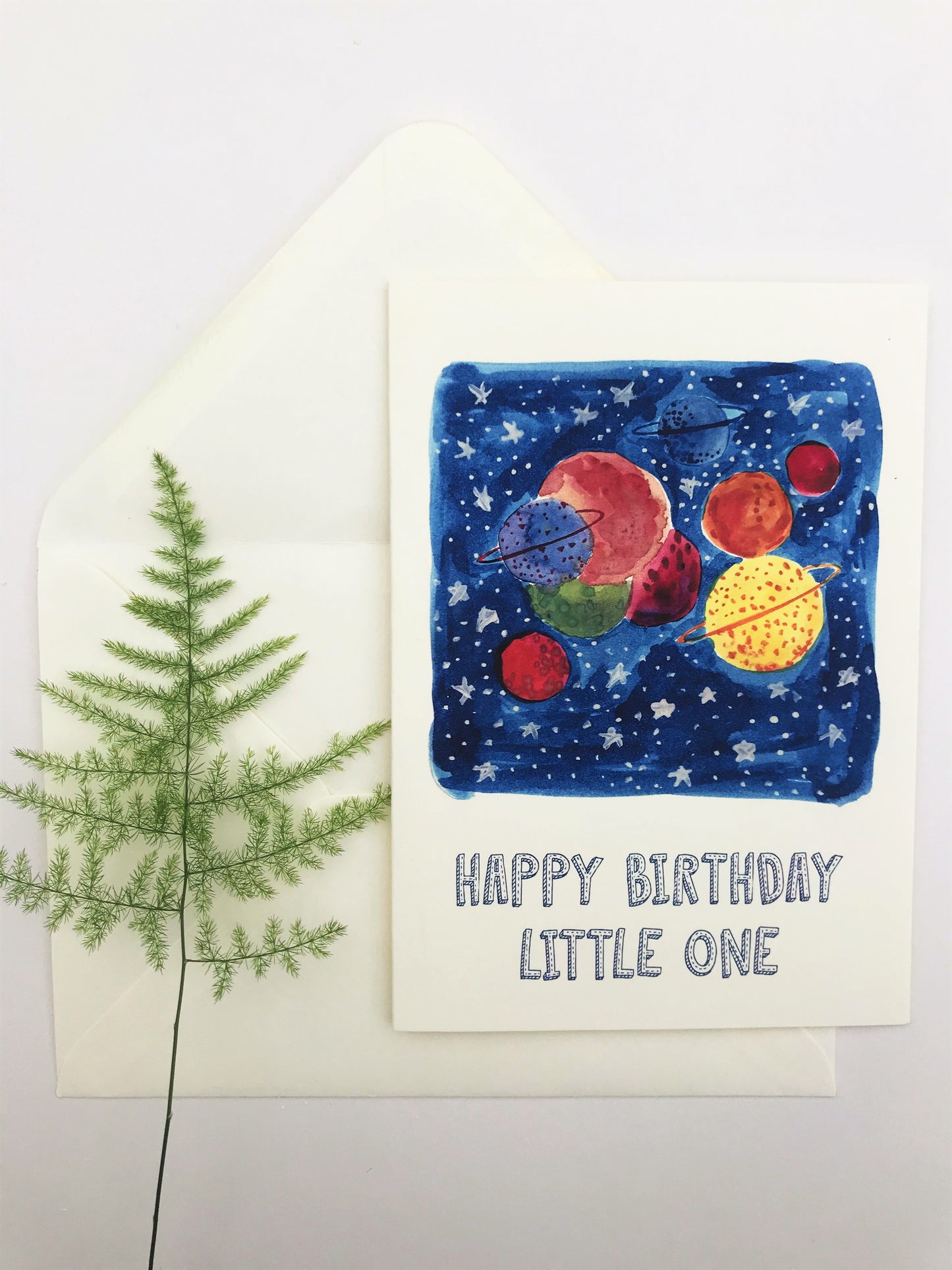 Happy Birthday Little One - Greetings Card