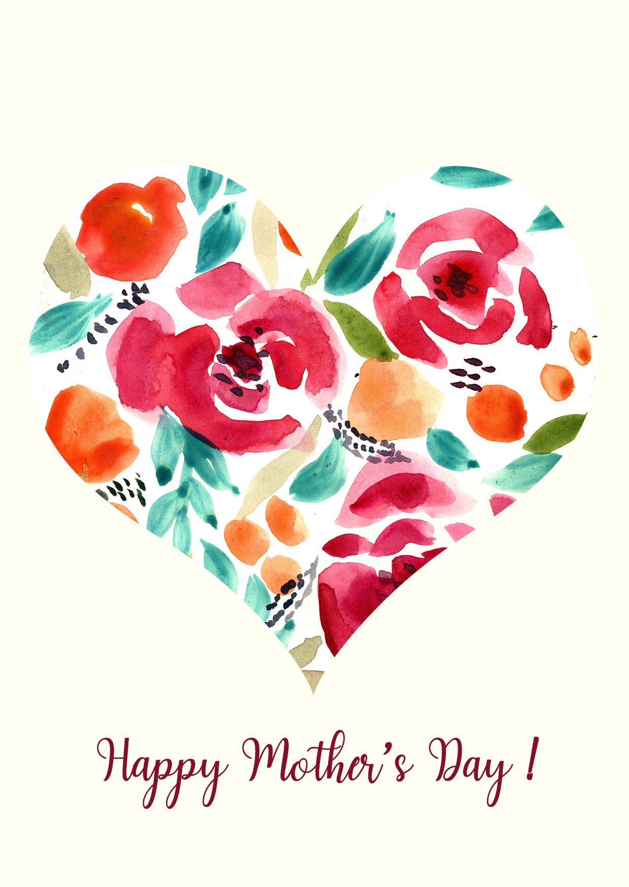 Happy Mother's Day - Greetings Card