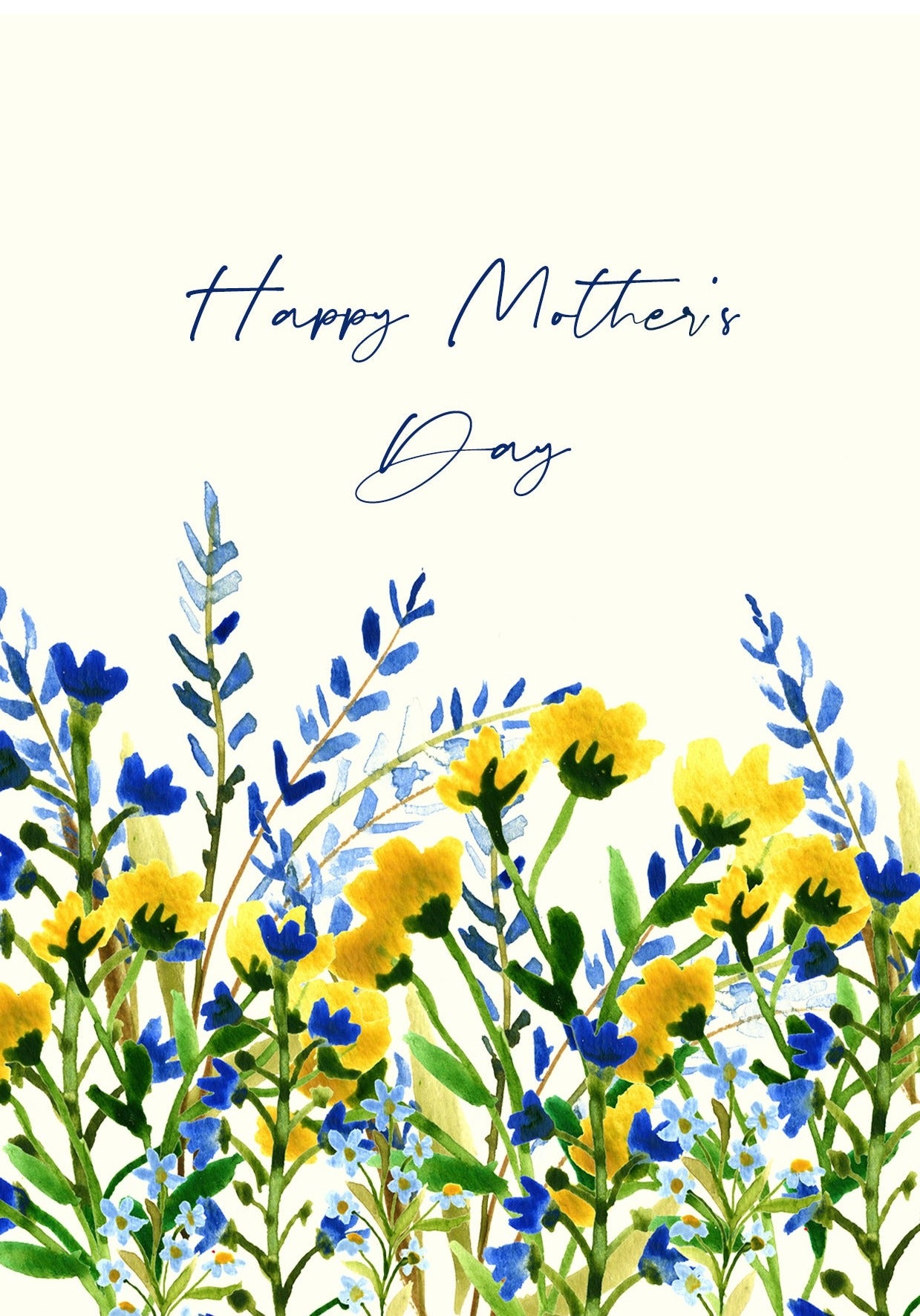 Happy Mother's Day - Wild flowers