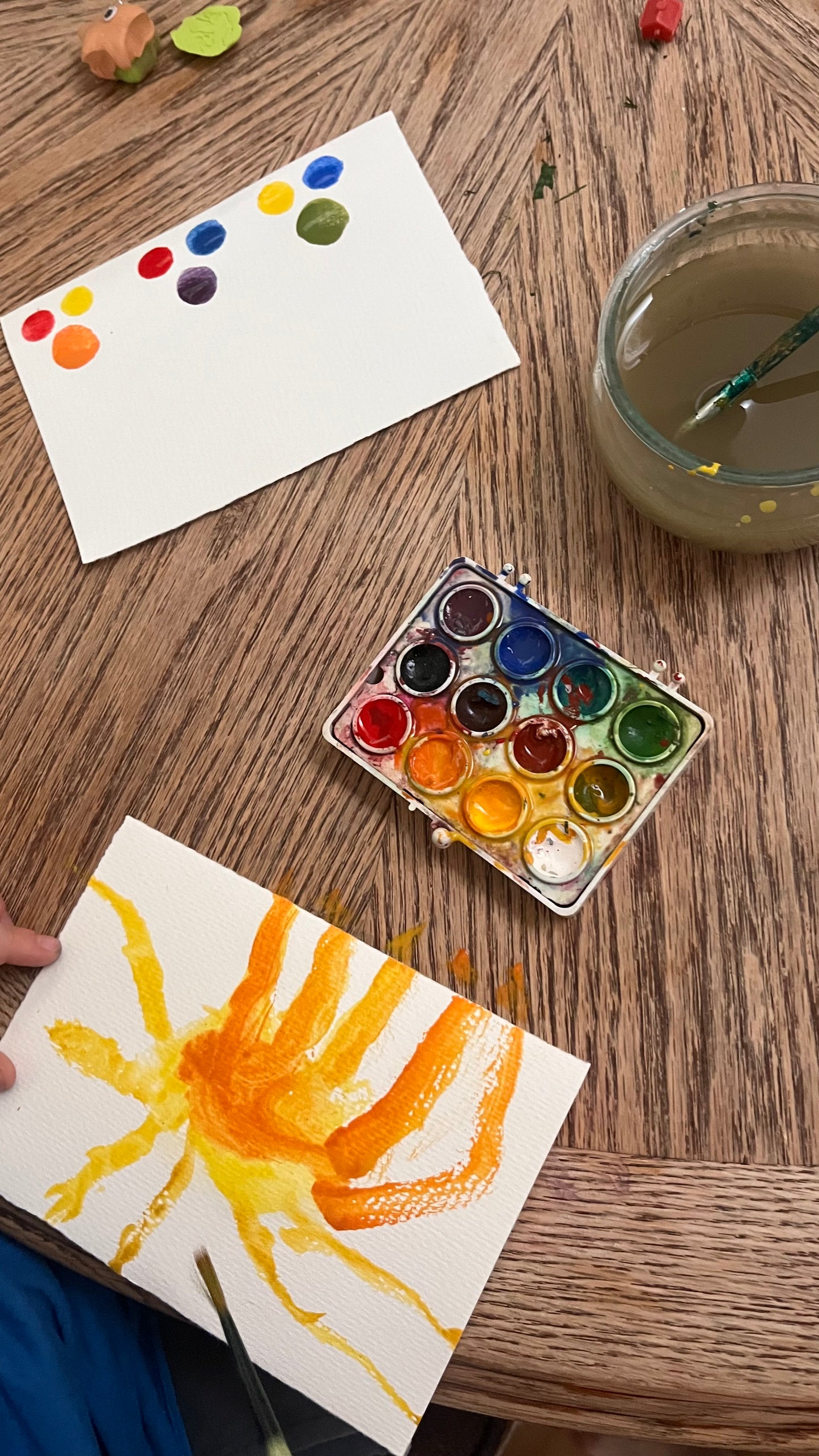 Little Artists, Baby and Me Painting