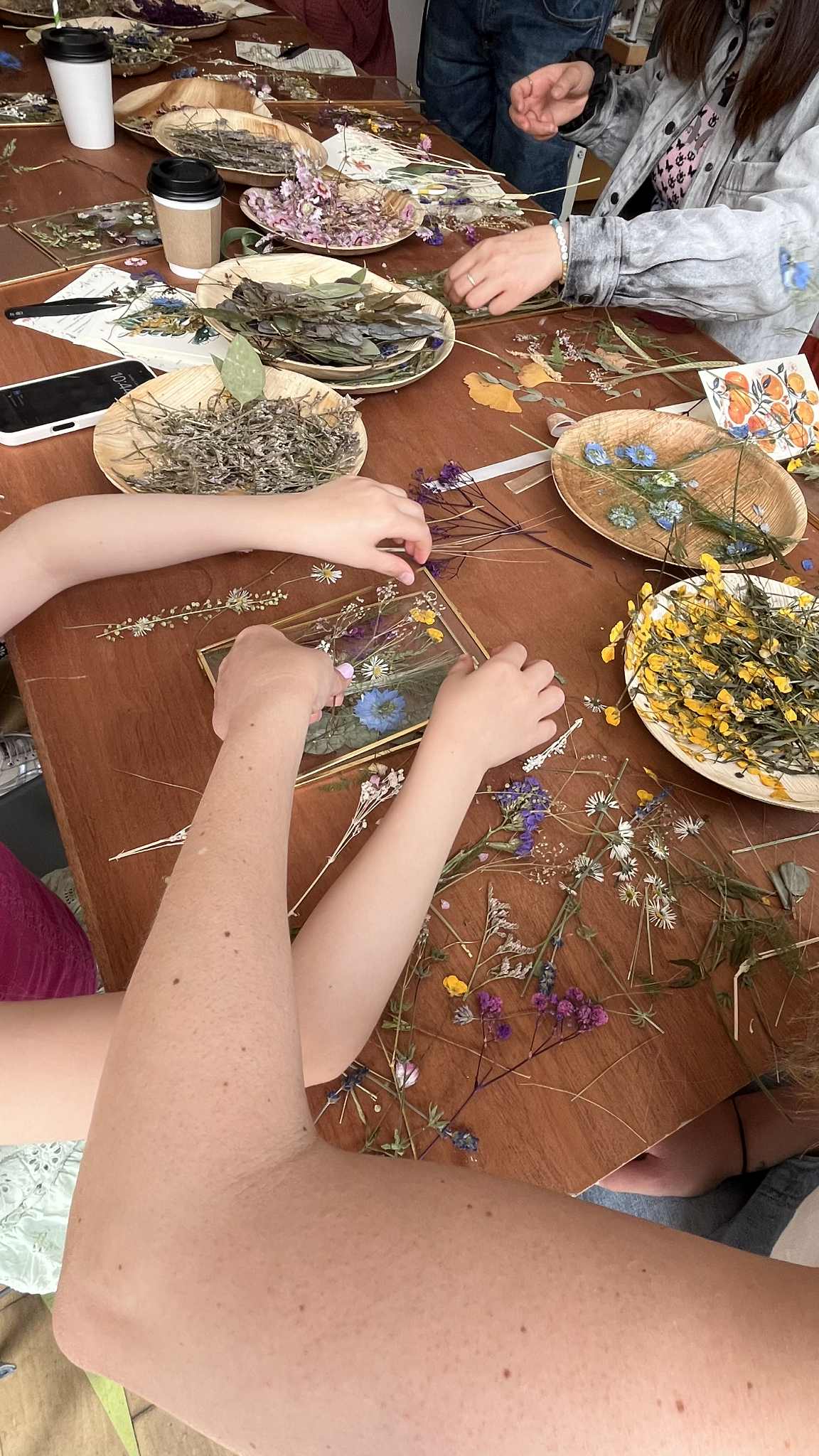 Pressed Flower Frame Workshop at Springbank Studio, Saturday, 25th October | 10:00 – 11:30 AM