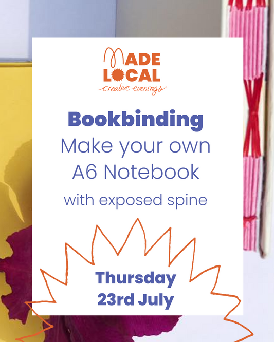 Bookbinding Workshop: Make Your Own A6 Notebook