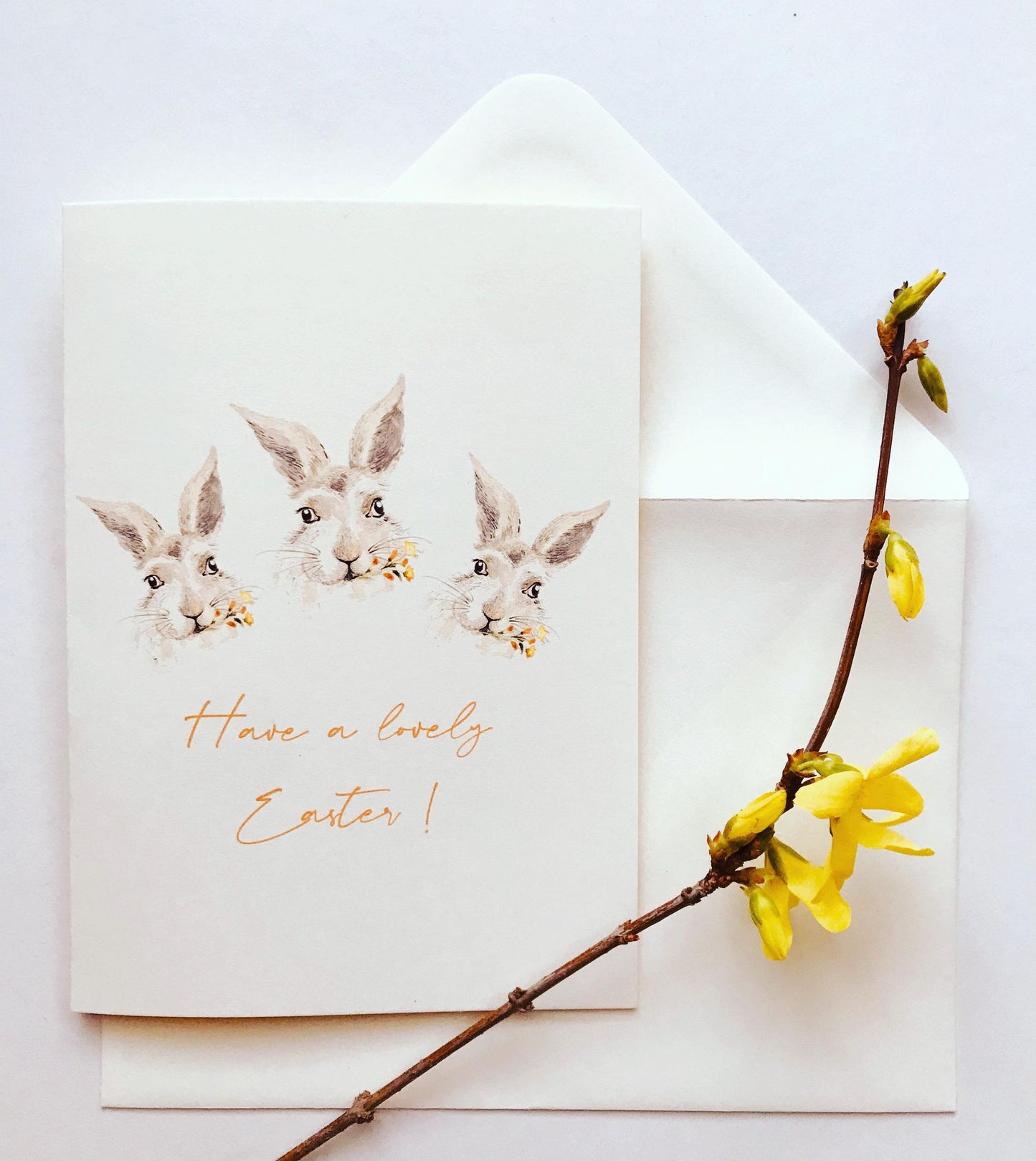 Easter Bunny Greetings Card