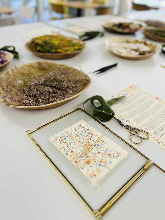 Pressed Flower Frame Workshop at Springbank Studio, Saturday, 25th October | 10:00 – 11:30 AM