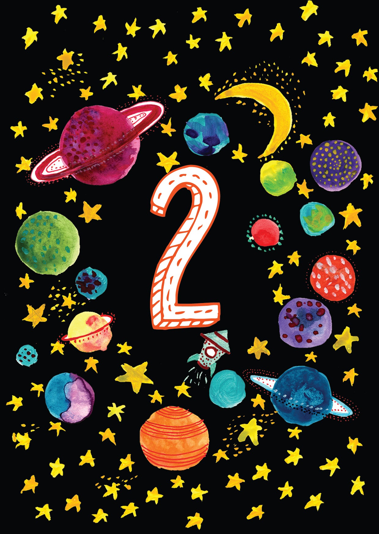 Age 2 - Greetings Card