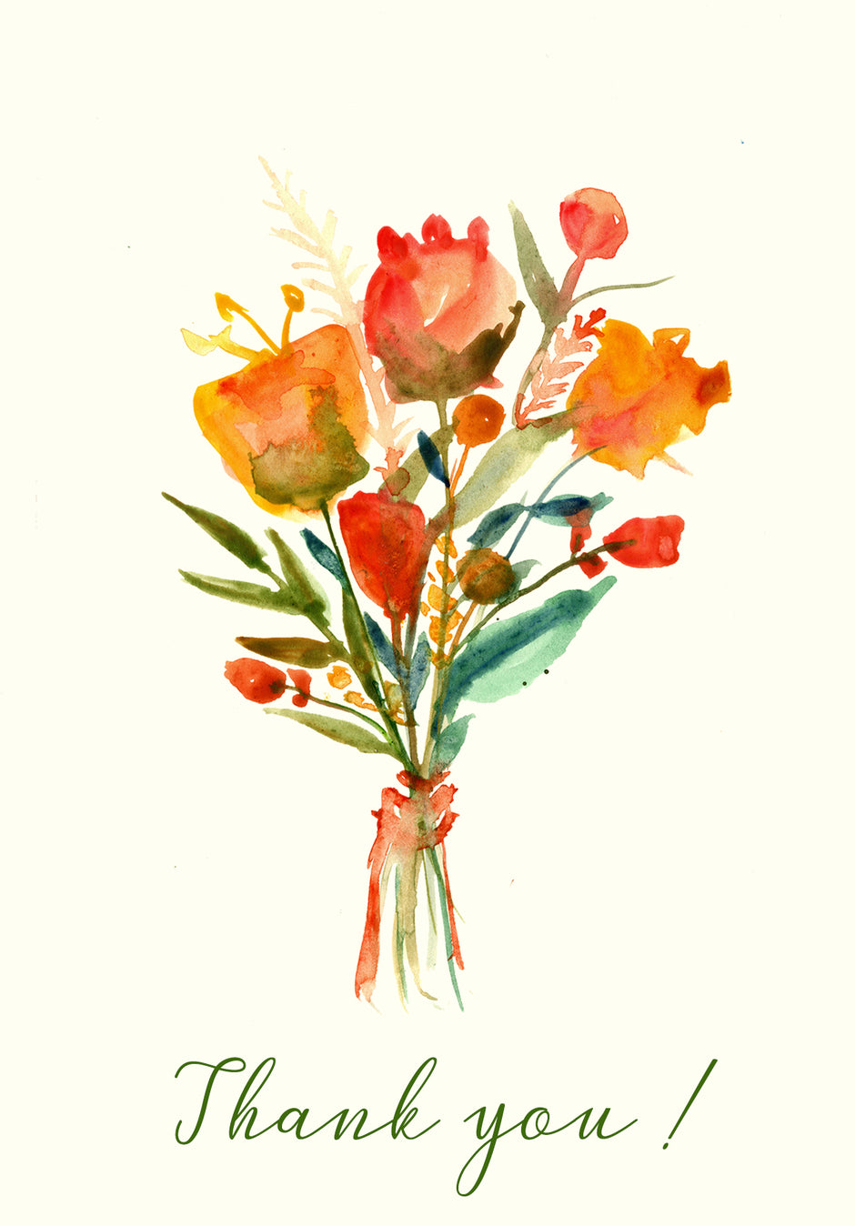 Thank You Greetings Cards – Maria Zvaric Illustration