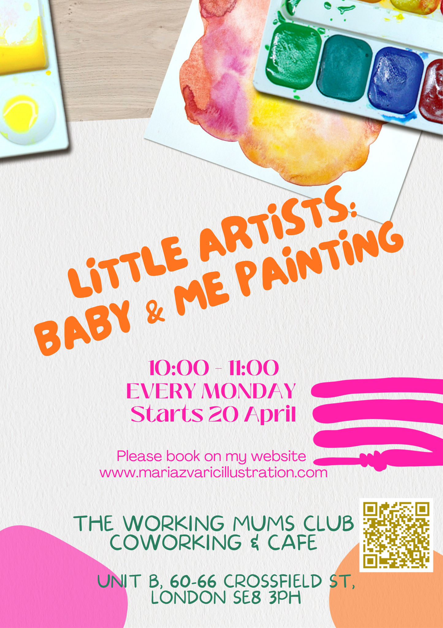 Little Artists, Baby and Me Painting