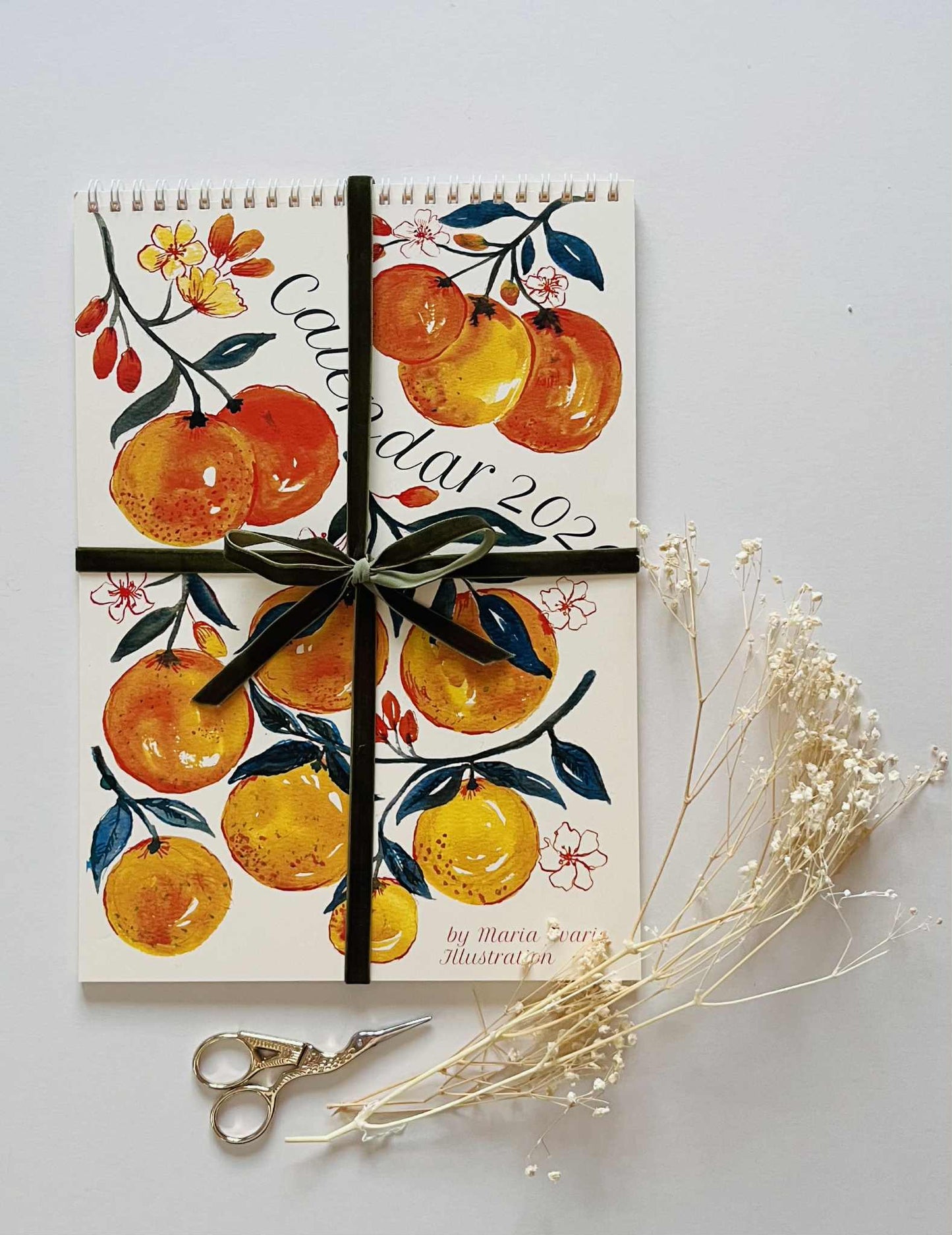 Maria Zvaric 2026 Calendar | Original Watercolours & Botanical Prints