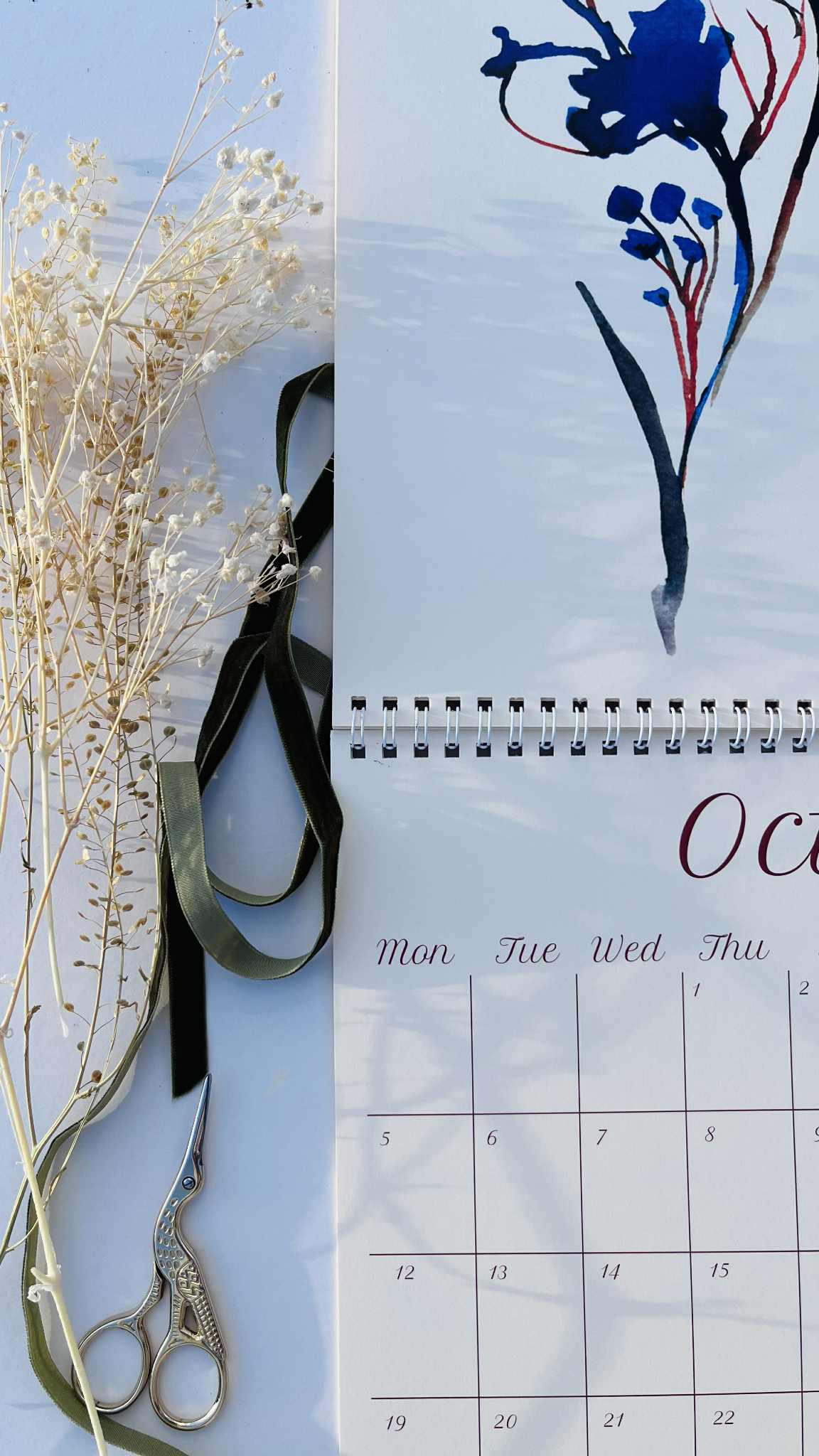 Maria Zvaric 2026 Calendar | Original Watercolours & Botanical Prints